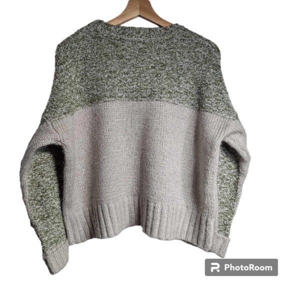 John + Jenn by Anthropologie Colorblock Fuzzy Knit Sweater Size XS - Picture 5 of 8